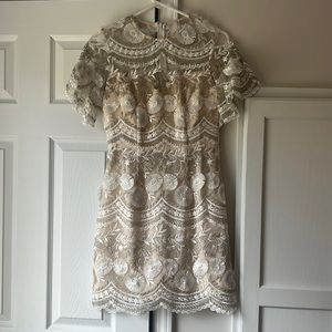 Blue Door Boutique Embroidered Dress - Size Small